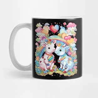 Rainbow Lover Cow Mug